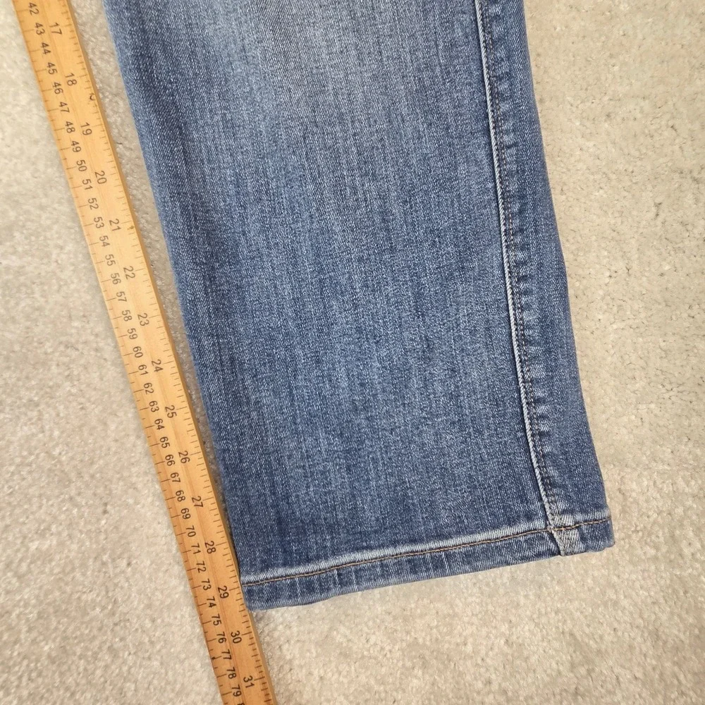 DU/ER Mens Performance Denim Plus Straight Fit Jeans Medium Wash Blue 34x30
